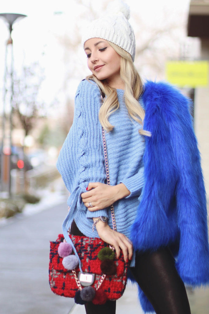 Alena Gidenko of modaprints.com shares how to wear blue on blue