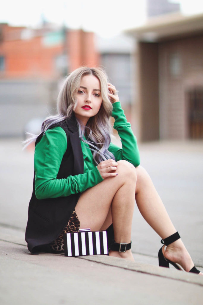 Alena Gidenko of modaprints.com sharing ways to dress up your sweater