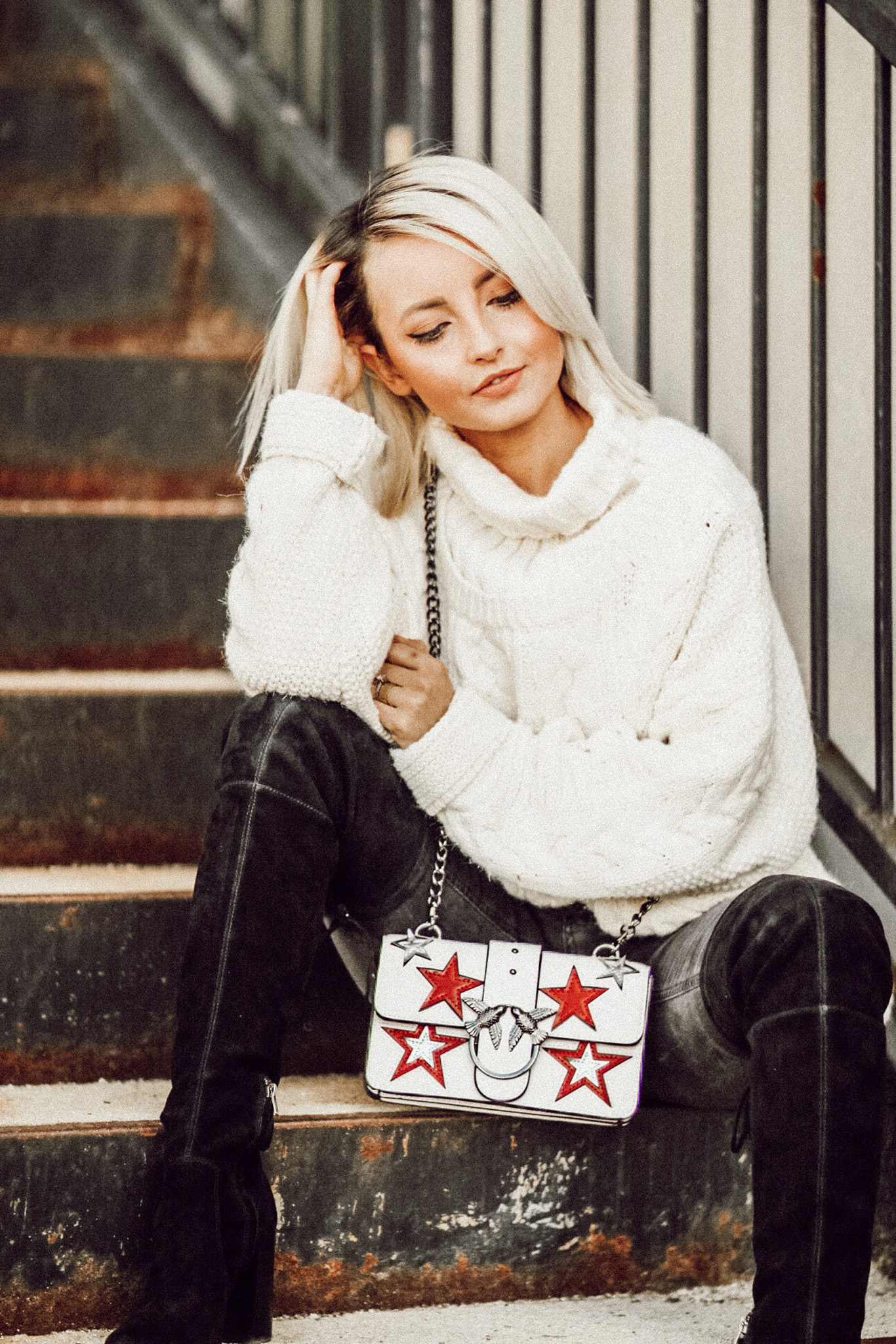 Alena Gidenko of modaprints.com shares her favorite cozy sweaters under $50 