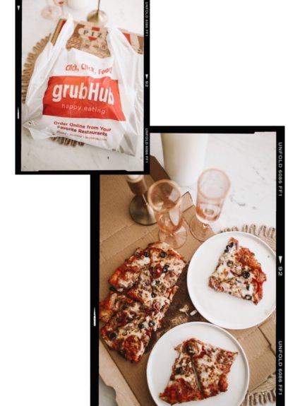 MY TOP THREE DATE NIGHT RESTAURANTS FROM HOME WITH GRUBHUB